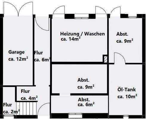 Untergeschoss Hinterhaus