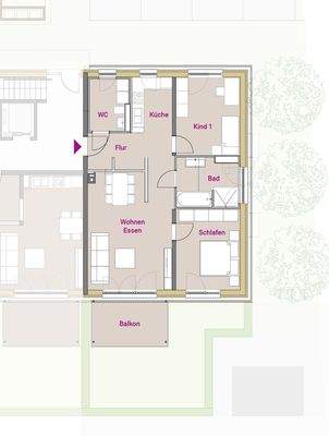 Grundriss Whg. Nr. 6, Haus ATalblick_HausA_06_3Zi
