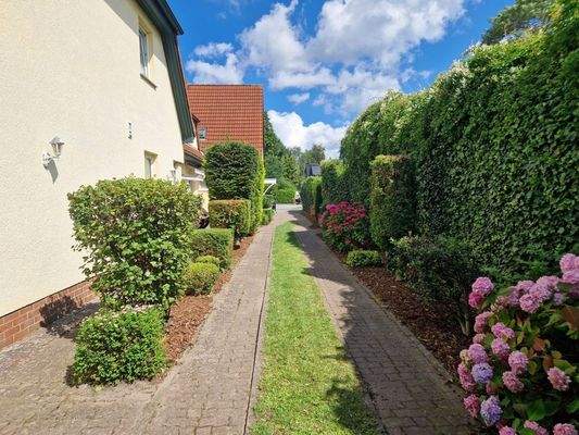 Gepflegter Außenbereich