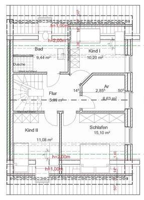Grundriss Dachgeschoss