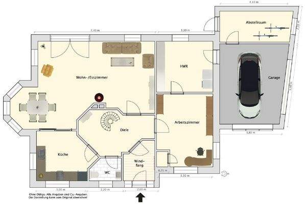 Grundriss Erdgeschoss