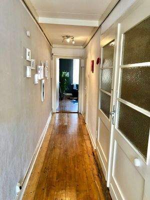 Flur mit Dielenboden