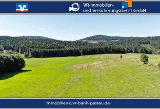 Blick auf das Grundstück