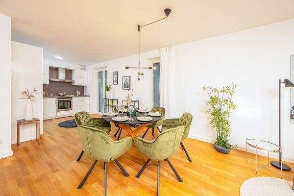 Wohnzimmer und Küche