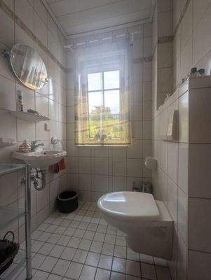 Gäste-WC im Erdgeschoss