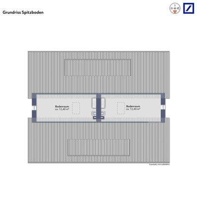 Grundriss Spitzboden
