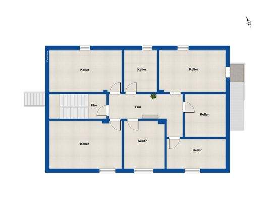 Grundriss Kellergeschoss