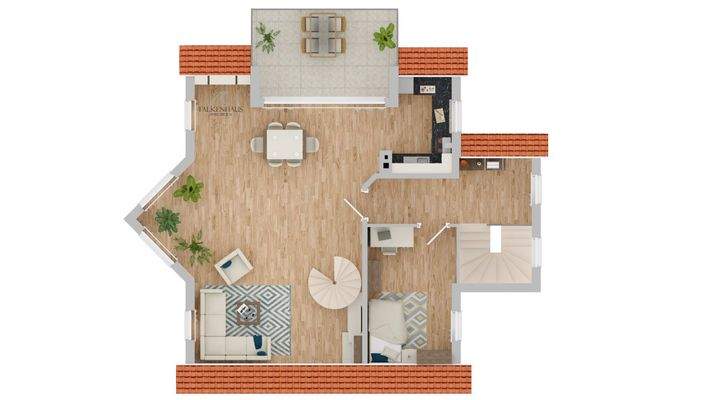 Grundriss Obergeschoss