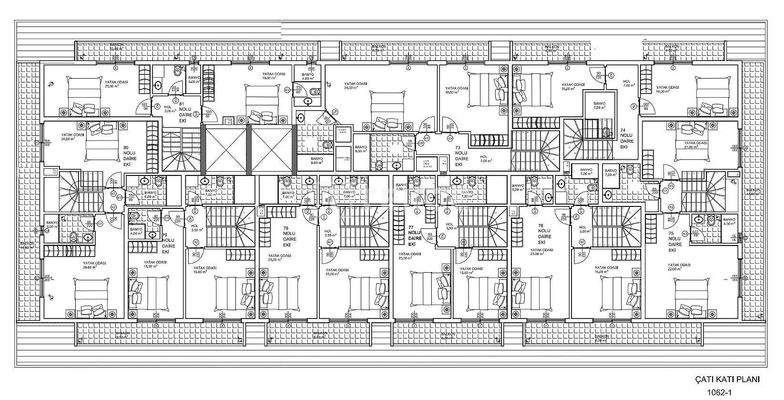 Sea Views Apartments in a Complex in Alanya