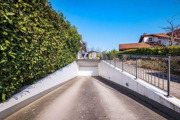 Zufahrt - Tiefgarage