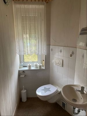 WC im Erdgeschoss