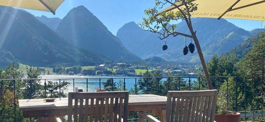 Vom Haus ist der Achensee nur einen Katzensprung entfernt...