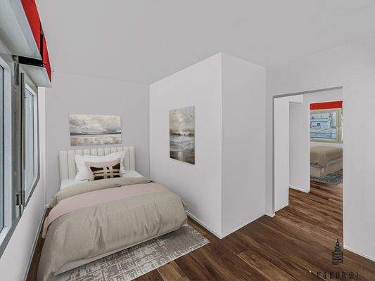 Büro / Gästezimmer gestaged