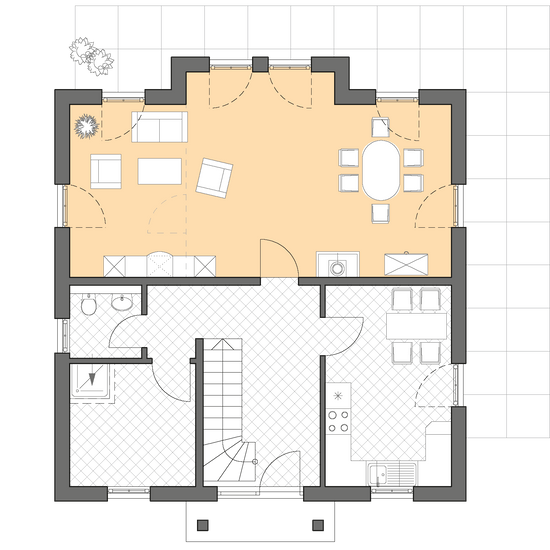Grundriss Erdgeschoss