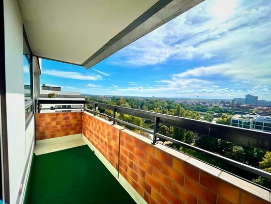 Balkon mit Ostblick