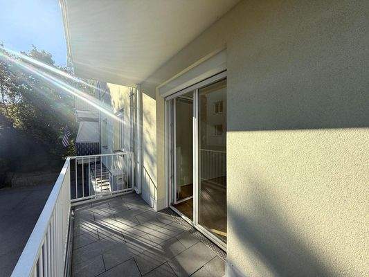 Balkon / Innenhofseitig