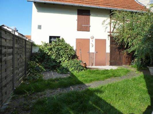 Begrünte Hoffläche