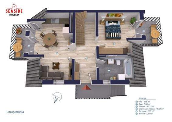 Grundriss erste Ebene