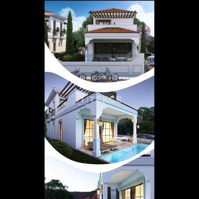 Detached Villas with Pools, Surrounded by Nature in Kuşadası