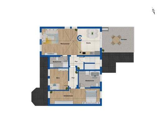 Grundriss Dachgeschoss