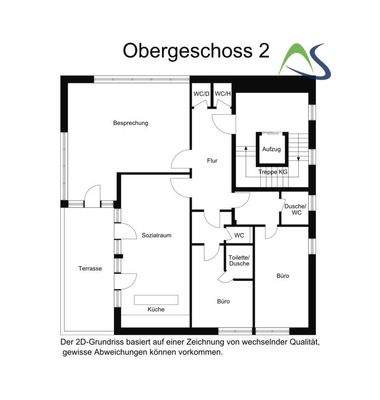 Grundriss 2. OG - 2D