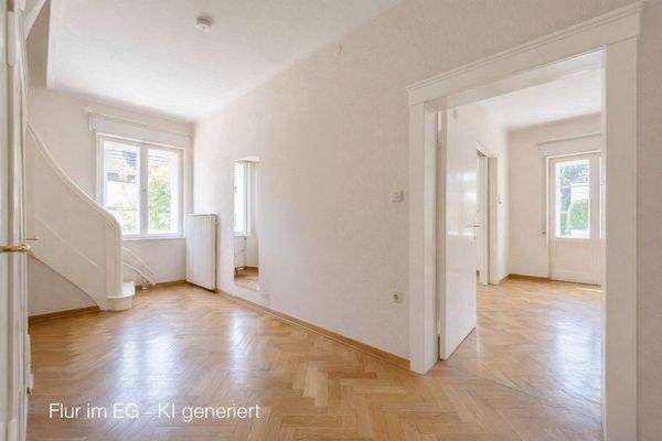 Flur im EG - Ki generiert