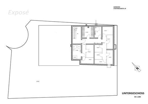 Grundriss Untergeschoss