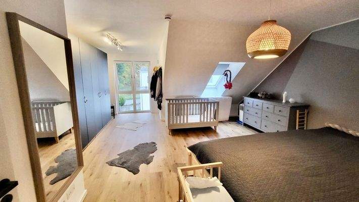 Schlafzimmer Dachgeschoss