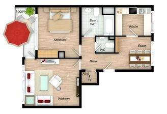 Raumgestaltungsmöglichkeit