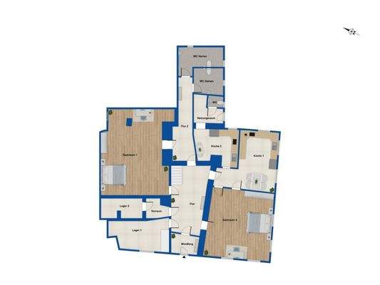 Grundriss Erdgeschoss