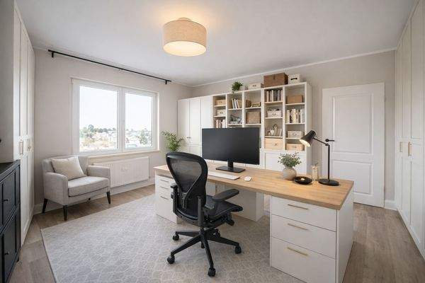 Arbeitszimmer (Visualisiert)