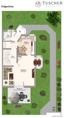 Möblierungsvorschlag EG