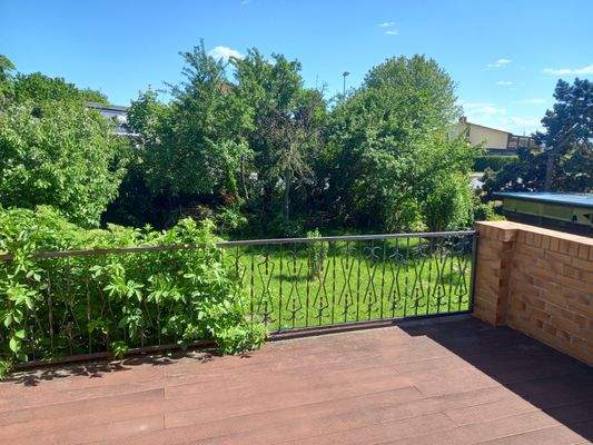 Blick von der Terasse