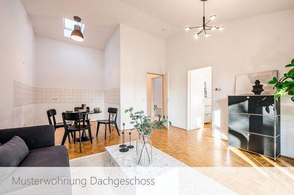 Musterwohnung Dachgeschoss 2