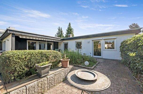 Hausansicht vom Garten