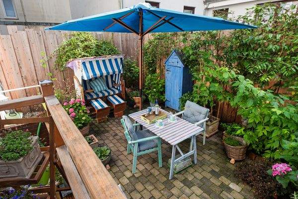 Erdgeschoss Innenhof in Süd/West-Lage