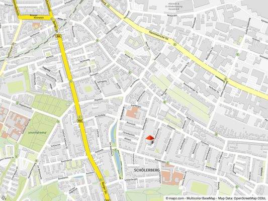 Geolyzer Kartenausschnitt