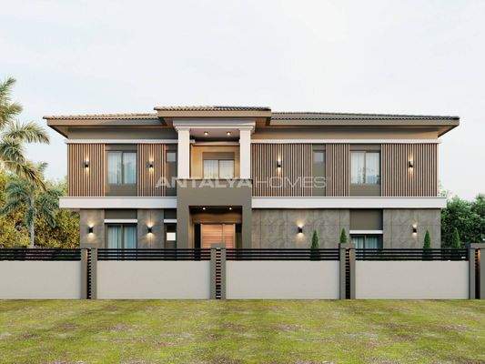 Detached House with Magnificent Mountain View in Antalya Döşemealtı