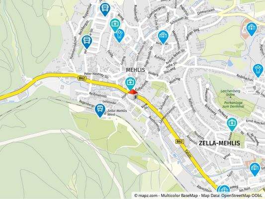 Geolyzer Kartenausschnitt