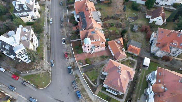 Luftbildaufnahme Grundstück