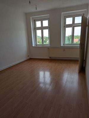 Wohn-/ Schlafraum mit Durchgang zur Küche