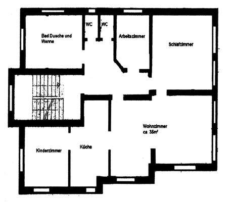 Grundriss Skizze OG
