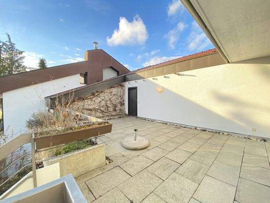 Terrasse Hauptwohnung