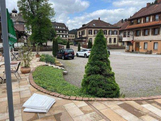 Parkplätze zum Haus