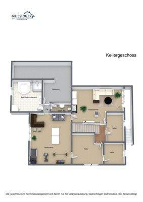 Grundriss Untergeschoss