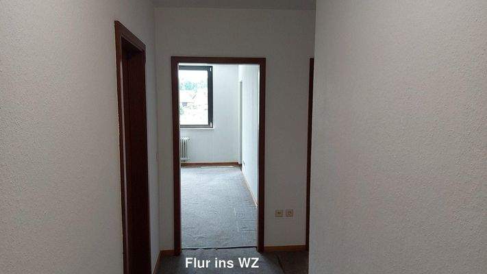Flur ins Wohnzimmer