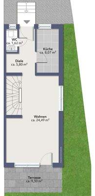 Grundriss Erdgeschoss