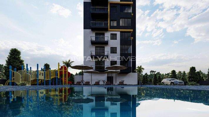 Investment-Friendly Flats with Pools in Mersin