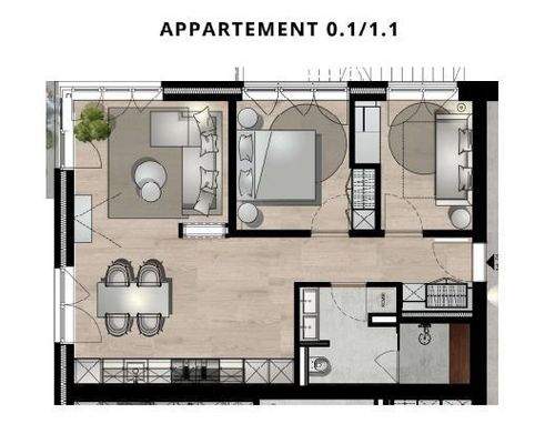 EG & 1. OG | Whg. 1 & 7