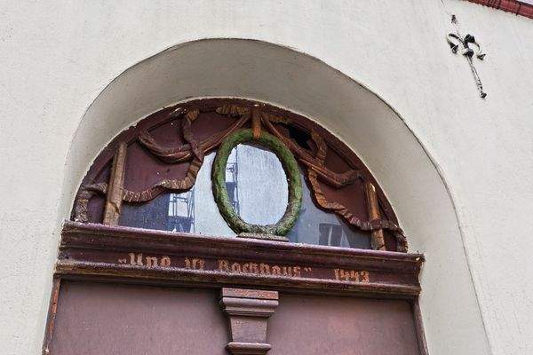 Zopfstil Eingangstür